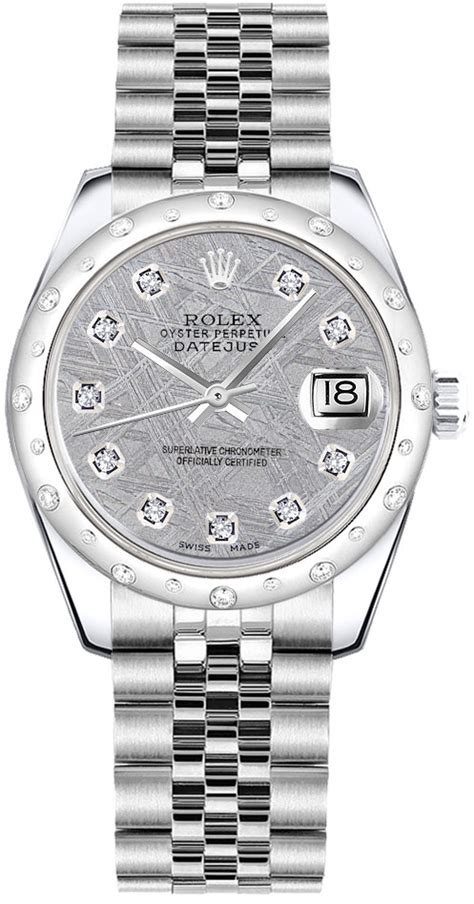 ladies rolex meteorite dial|Rolex meteorite dial price.